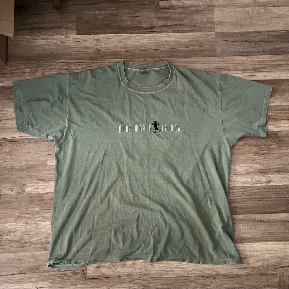 Men’s Authentic Pigment Green T-Shirt Sz XL GUC